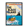 Black Island Framed Poster