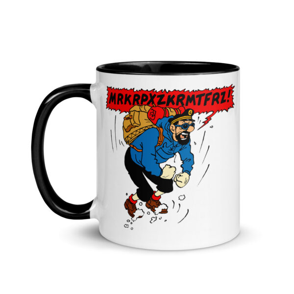 Angry Haddock Mug Black