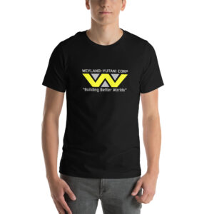 Weyland Yutani T Shirt Main Product Image Black Man