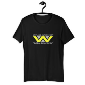 Weyland Yutani T Shirt Main Product Image Black Hanger