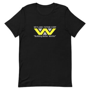 Weyland Yutani T Shirt Main Product Image Black