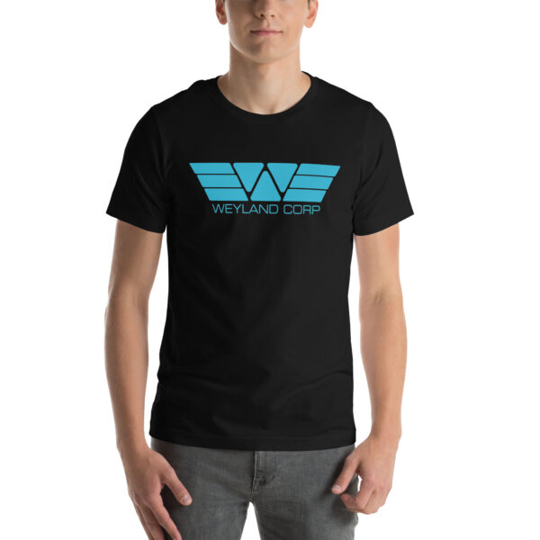 Weyland Corp T Shirt Product Image Action Man Black