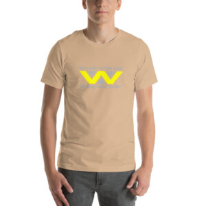 Weyland Yutani T Shirt Main Product Image Tan Action Man