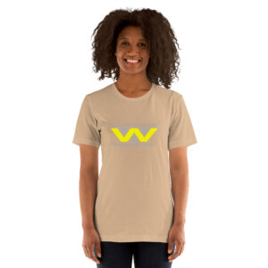 Weyland Yutani T Shirt Main Product Image Tan Action Woman