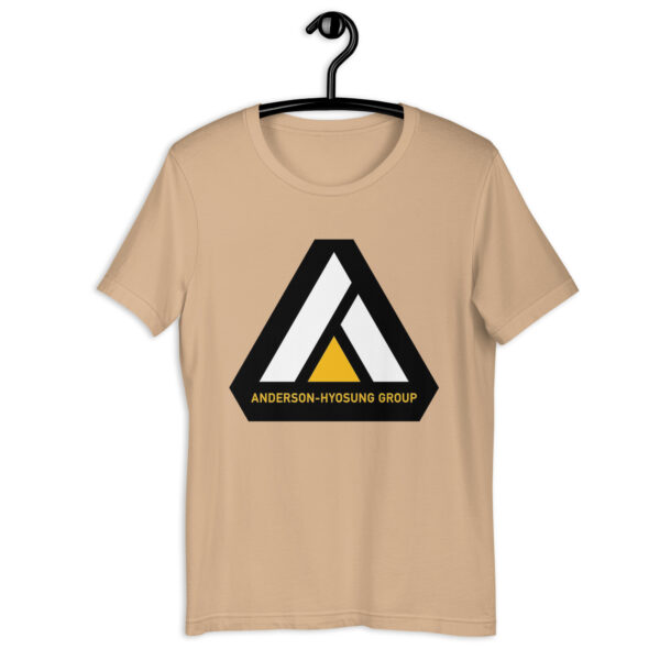 Anderson Hyosung T Shirt Product Image Hanger Tan