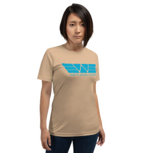 Weyland Corp T Shirt Product Image Action Woman Tan