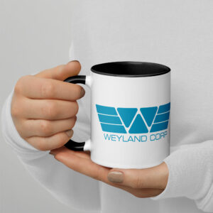 Weyland Multi color Mug Black Product Image