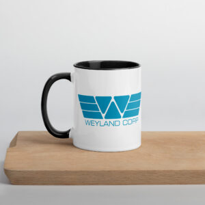 Weyland Multi color Mug Black Product Image