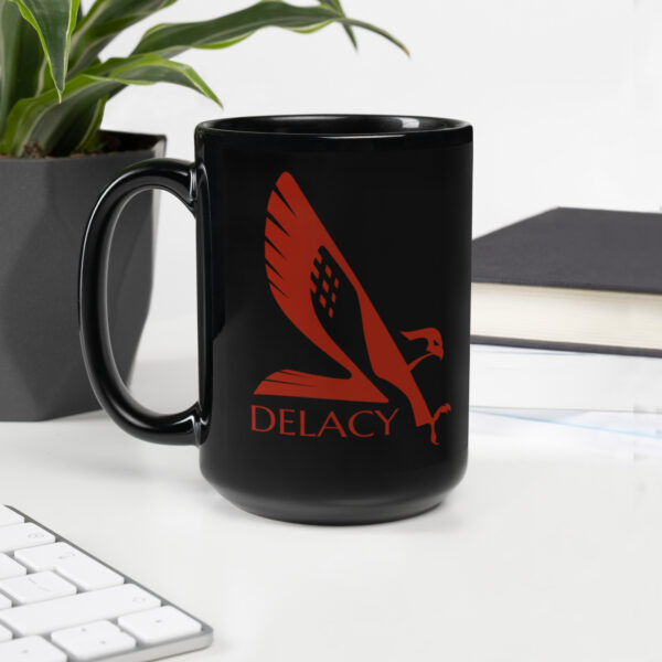 Faulcon Delacy Corp T Black Glossy Mug Product